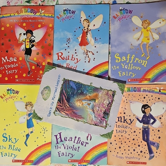 Rainbow Magic Fairy Chapter Book Lot Of 8 - Picture 1 of 11